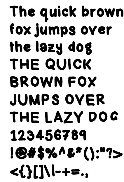 a font I made lol